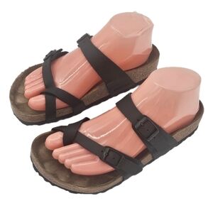 Birkenstock Mayari Women's Sandals Black Size 37 – Preowned